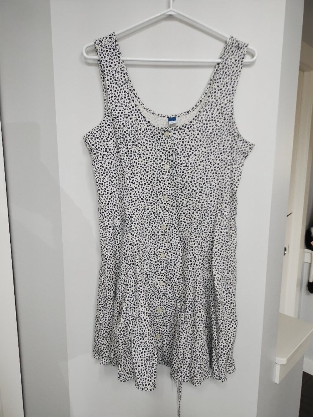 Tank style Old Navy mini dress with floral pattern